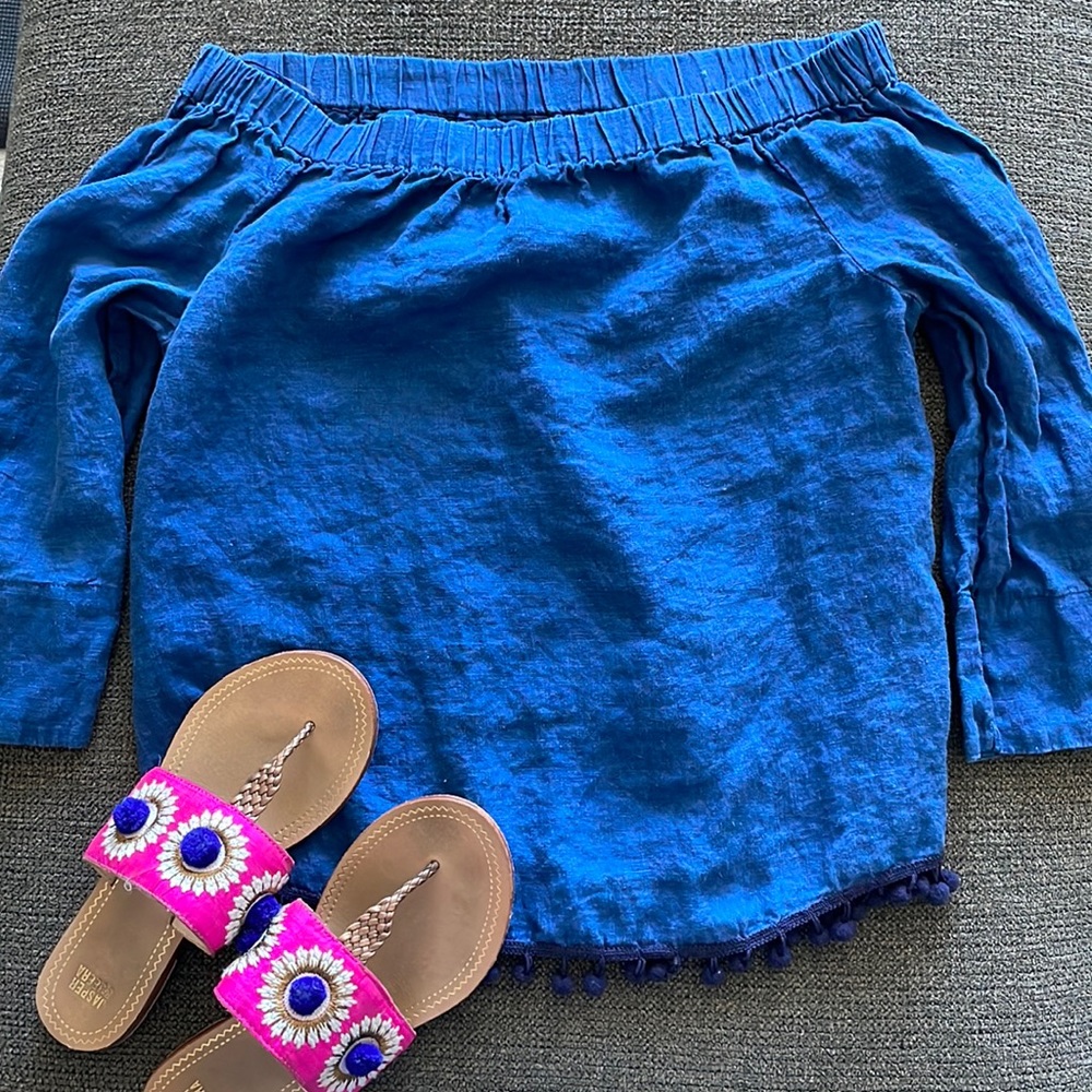 Zara off the shoulder top